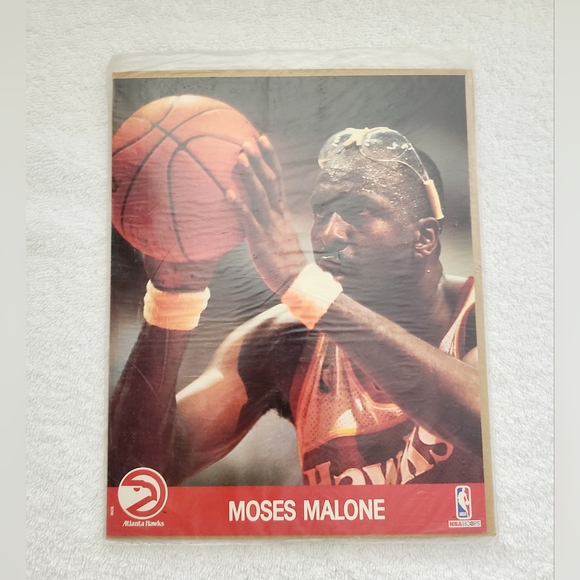 NBA Hoop Action Photos Patrick Ewing  Isiah Thomas Moses Malone David Robinson - Picture 5 of 16